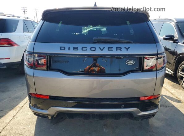 SALCT2FX4NH906402 2022 LAND ROVER DISCOVERY Серый Вид салона спереди