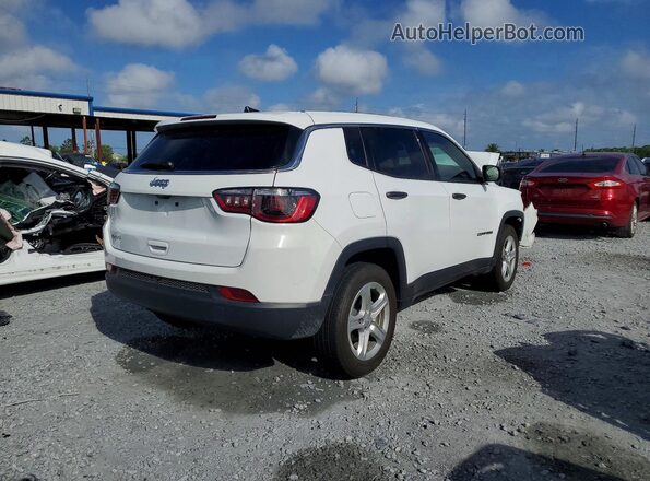 3C4NJDAN8PT507634 2023 JEEP COMPASS Белый Передняя правая четверть