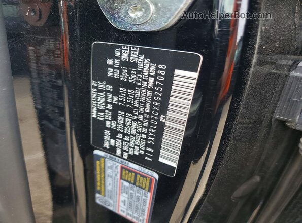 5XYRLDJCXRG257088 2024 KIA SORENTO Black Widok wnętrza 360 stopni