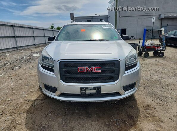 1GKKVPKD1GJ324957 2016 GMC ACADIA Серебряный Вид сзади