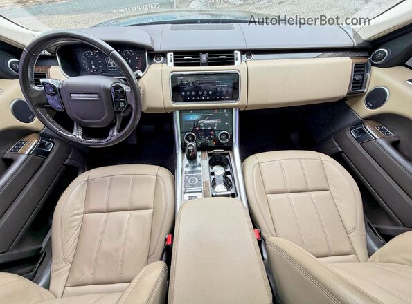 SALWG2RV2JA697563 2018 LAND ROVER RANGE Черный Вид щитка приборов