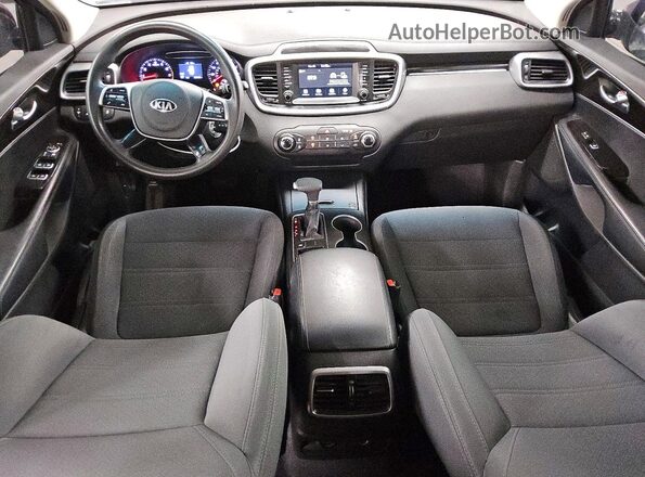 5XYPG4A38LG630941 2020 KIA SORENTO Черный Вид щитка приборов
