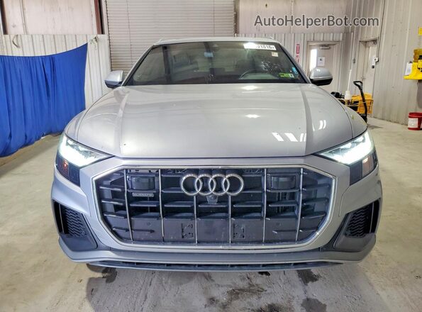 WA1EVAF10MD021050 2021 AUDI Q8 Silver Widok z tyłu