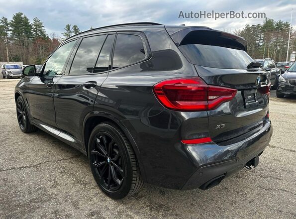 5UXTY9C07L9C80121 2020 BMW X3 Charcoal Tył prawy