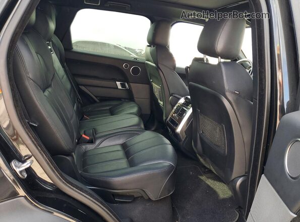 SALWG2VF3GA649982 2016 LAND ROVER RANGE ROVER Black Vista interior trasera