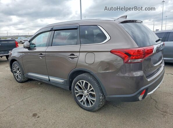 JA4AZ3A30HZ049351 2017 MITSUBISHI OUTLANDER Коричневый Задняя правая четверть