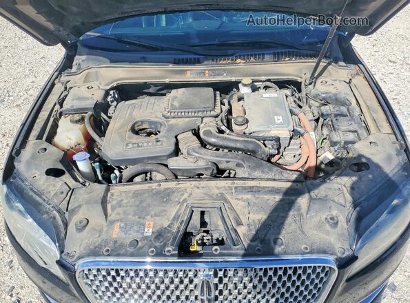 3LN6L5LU7HR634877 2017 LINCOLN MKZ Черный Вид подкапотного пространства