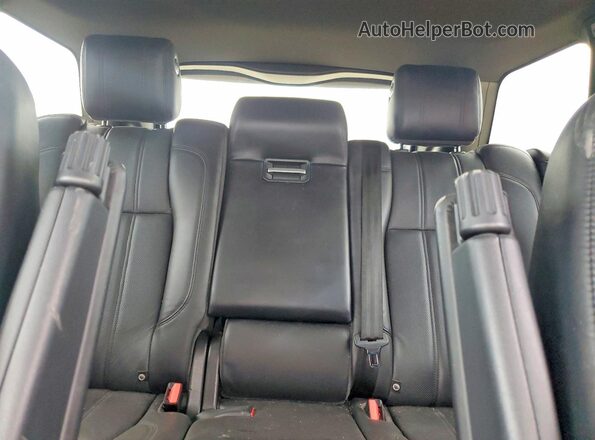 SALGS2EF0GA251695 2016 LAND ROVER RANGE Черный Вид задней части салона
