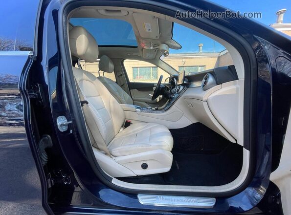WDC0G4KB9KV185683 2019 MERCEDES-BENZ GLC-CLASS Синий Вид сзади