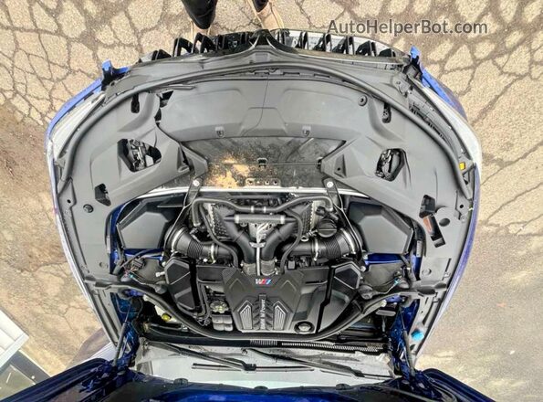 WBSGV0C08PCM43252 2023 BMW MOTORRAD M8 Blue Widok deski rozdzielczej