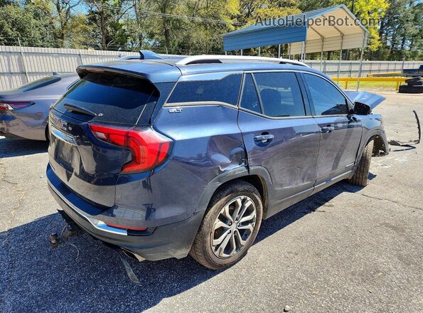 3GKALPEX7KL300624 2019 GMC TERRAIN Синий Передняя правая четверть