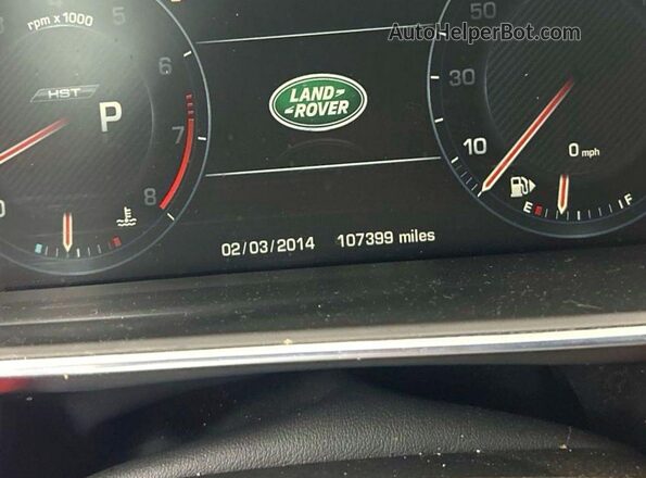 SALWS2VF2GA558183 2016 LAND ROVER RANGE ROVER Red Widok zestawu wskaźników