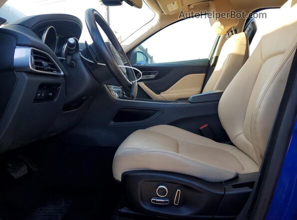 SADCJ2FX8LA633102 2020 JAGUAR F-PACE Blue Widok deski rozdzielczej