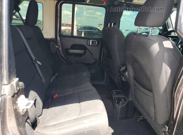 1C4HJXDG0KW612537 2019 JEEP WRANGLER Серый Вид задней части салона