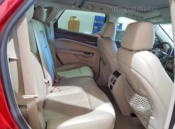 3GYFNBE39GS527266 2016 CADILLAC SRX Red Vista interior trasera