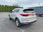 2017 Kia Sportage Lx Silver vin: KNDPMCAC7H7037286