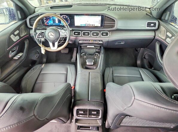 4JGFB4JB1MA520263 2021 MERCEDES-BENZ GLE Silver Вид щитка приладів