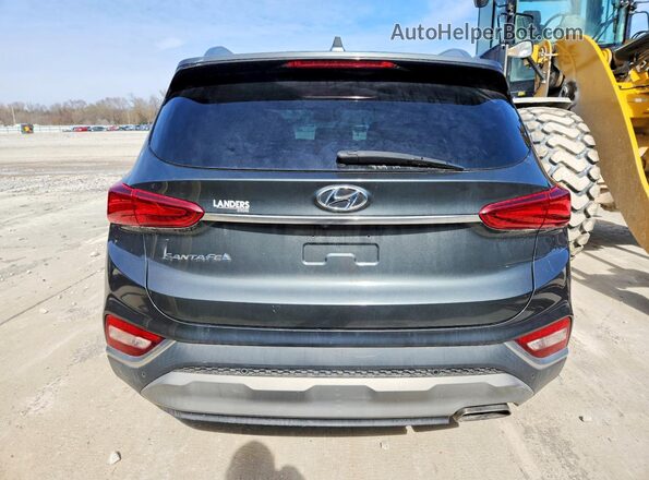 5NMS53AD8KH037104 2019 HYUNDAI SANTA Charcoal Widok wnętrza z przodu