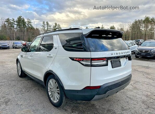 SALRG2RV7K2412963 2019 LAND ROVER DISCOVERY Белый Передняя правая четверть