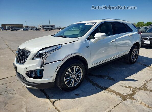 1GYKNCR45MZ108644 2021 CADILLAC XT5 Белый Задняя левая четверть