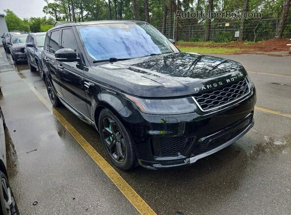 SALWR2SU6LA705243 2020 LAND ROVER RANGE ROVER Черный Передняя левая четверть