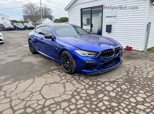 WBSGV0C08PCM43252 2023 BMW MOTORRAD M8 Blue Widok z przodu