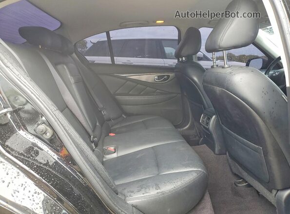 JN1CV7AP3HM642013 2017 INFINITI Q50 Черный Вид задней части салона