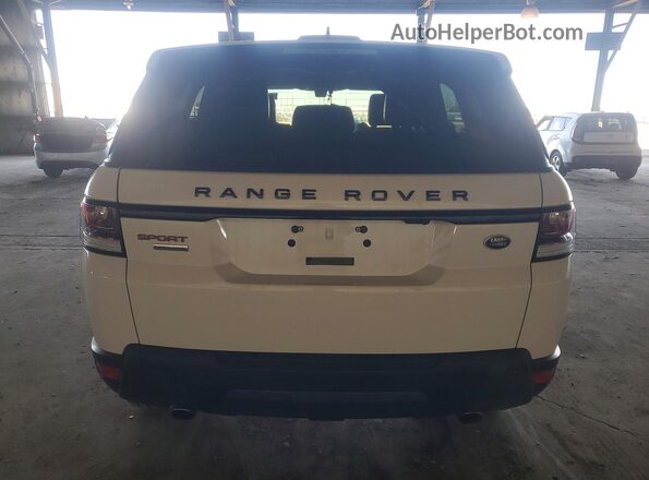 SALWR2EF7GA111036 2016 LAND ROVER RANGE ROVER Белый Вид салона спереди