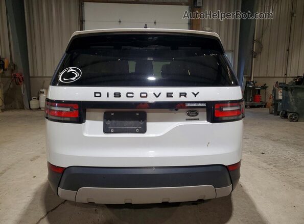 SALRR2RV1JA062003 2018 LAND ROVER DISCOVERY White Widok wnętrza z przodu