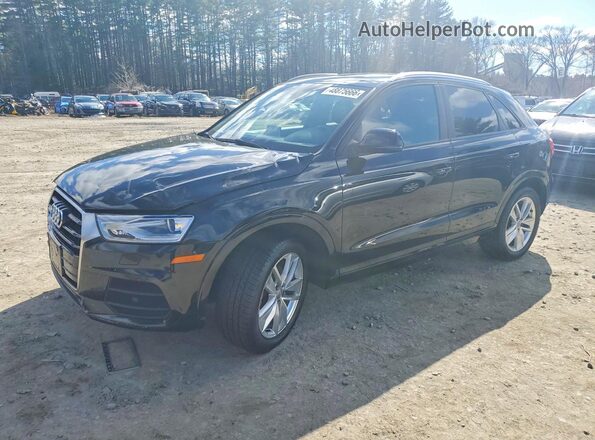 WA1ECCFS3HR017481 2017 AUDI Q3 Black Trasero izquierdo