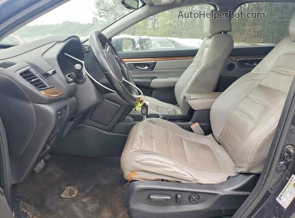 7FARW1H89HE016589 2017 HONDA CRV Серый Вид панели приборов