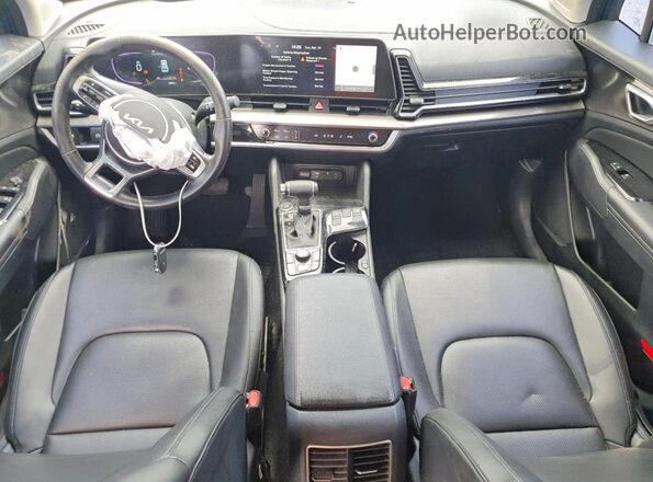 5XYK3CDF0SG289166 2025 KIA SPORTAGE Blue Widok zestawu wskaźników