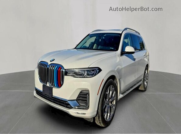 5UXCW2C05L9A03738 2020 BMW X7 White უკანა მარცხენა