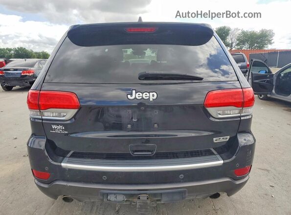 1C4RJEBG6JC275139 2018 JEEP GRAND Черный Вид салона спереди