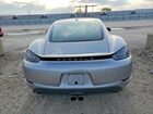 2019 Porsche Cayman Base Серый vin: WP0AA2A81KS260996