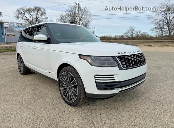 SALGS5RE9KA537606 2019 LAND ROVER RANGE White Przód lewy