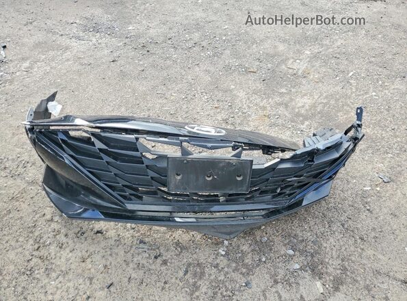 5NPLL4AG0MH050591 2021 HYUNDAI ELANTRA Black Вид наклейки з VIN-кодом
