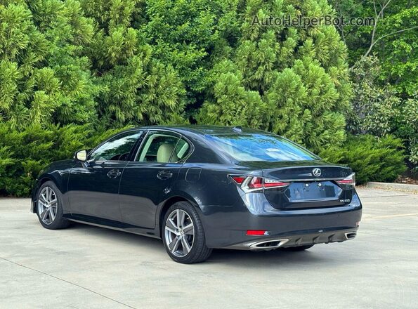 JTHBZ1BL6HA010841 2017 LEXUS GS Серый Передняя правая четверть