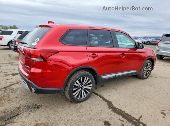 JA4AZ3A32KZ011076 2019 MITSUBISHI OUTLANDER Красный Передняя правая четверть