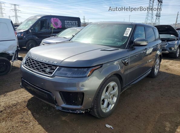 SALWR2RV4JA412761 2018 LAND ROVER RANGE Серый Задняя левая четверть