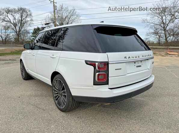 SALGS5RE9KA537606 2019 LAND ROVER RANGE White Przód prawy