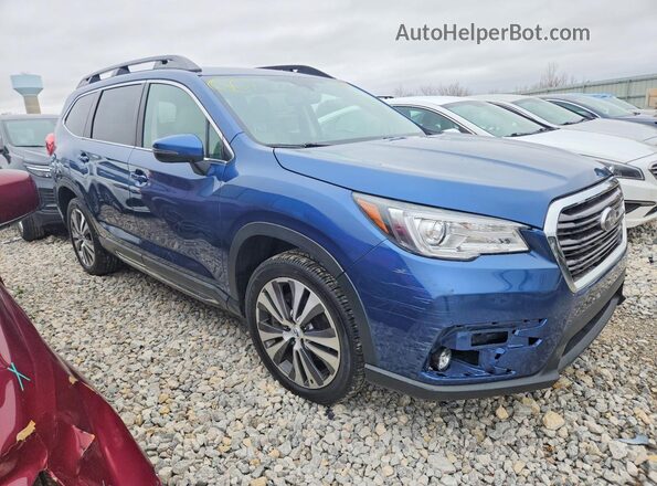 4S4WMAJD1K3458522 2019 SUBARU ASCENT Blue Вид спереду