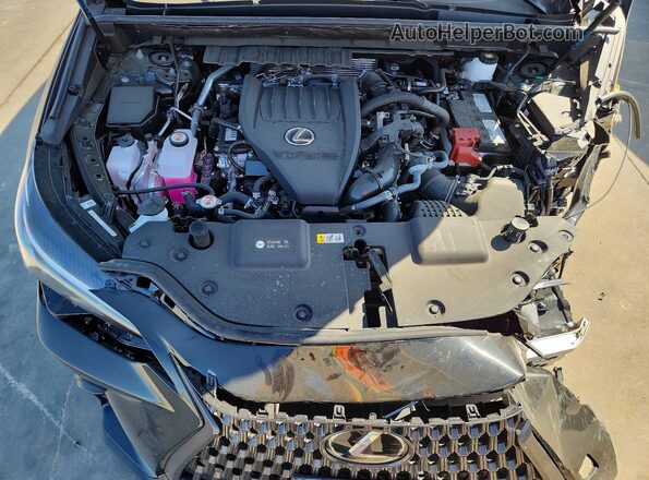 2T2AGCEZ6TC107083 2026 LEXUS NX Black Widok naklejki z numerem VIN