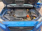2017 Subaru Wrx Синий vin: JF1VA1B62H9803285