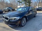 2019 Bmw 540 Xi Черный vin: WBAJE7C58KWW14782