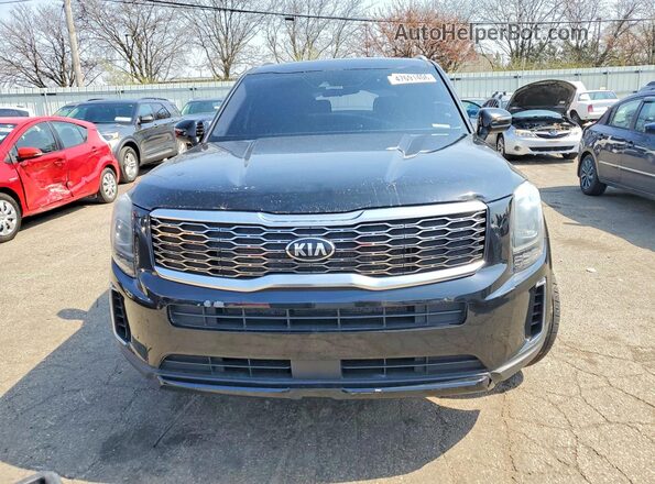 5XYP6DHCXLG037350 2020 KIA TELLURIDE Черный Вид сзади