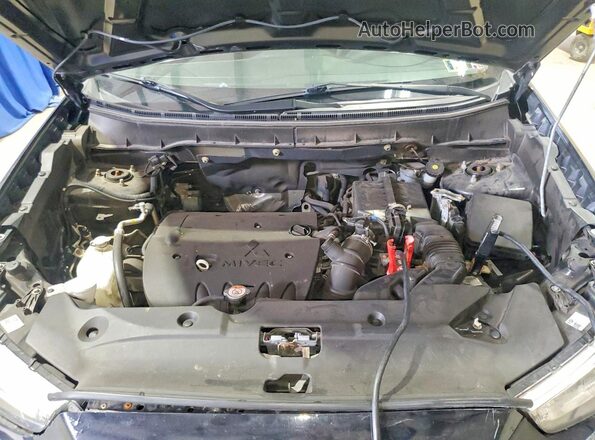 JA4AR3AU5KU030887 2019 MITSUBISHI OUTLANDER Black Вид підкапотного простору