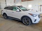 2017 Hyundai Santa Fe Limited Ultimate White vin: KM8SRDHF0HU170602