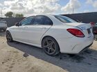 2018 Mercedes-benz C 43 4matic Amg White vin: 55SWF6EB6JU261947