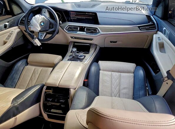 5UXCX4C59KLB39991 2019 BMW X7 Синий Вид щитка приборов